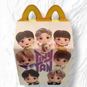 2025 Tiny Tan McDonalds Happy Meal Box EMPTY BOX ONLY